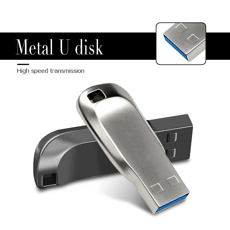 High-Speed USB Flash Drive 128GB 64GB 32GB 16GB USB 3.0 Pendrive Memory Stick for Data Storage and Transfer